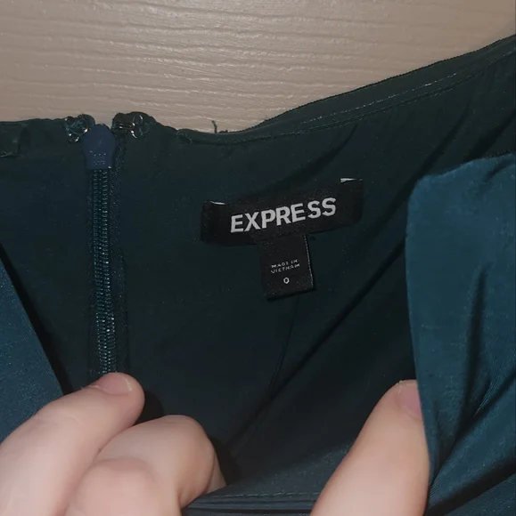EXPRESS Jumpsuit/Pantsuit Green Size 0 - Picture 7 of 10